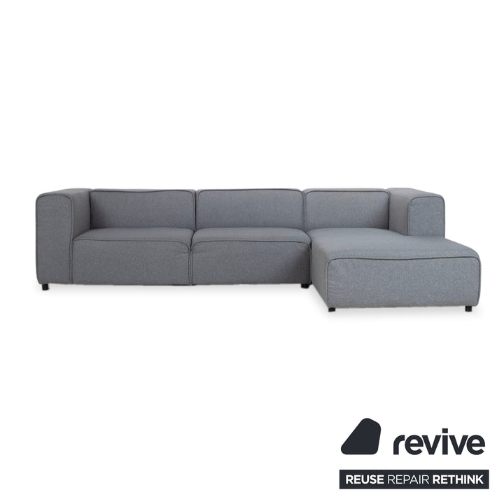 BoConcept Carmo Stoff Ecksofa Grau Sofa Couch