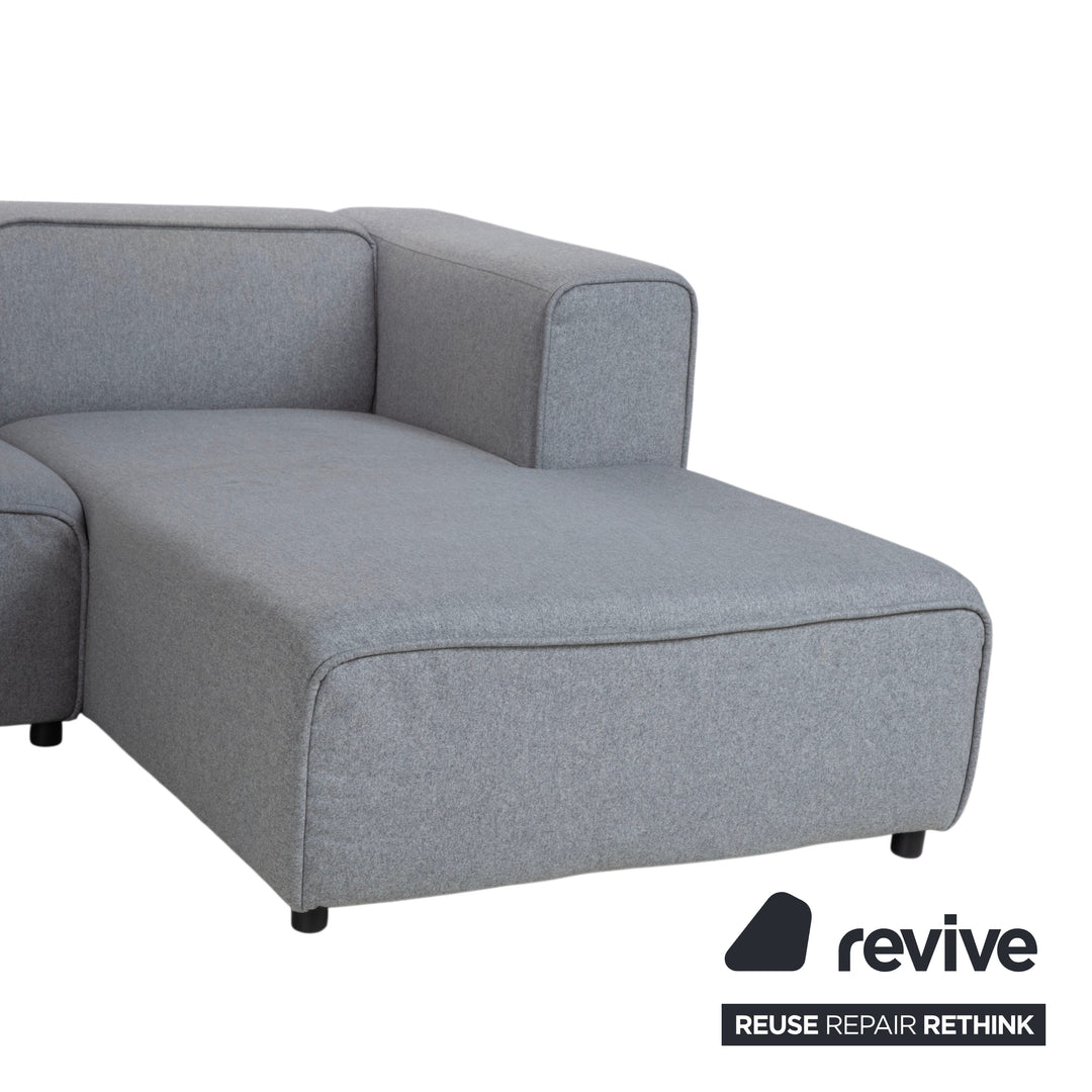 BoConcept Carmo Stoff Ecksofa Grau Sofa Couch