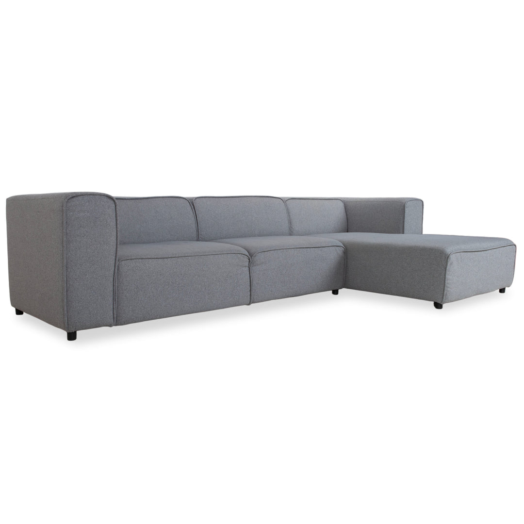 BoConcept Carmo Stoff Ecksofa Grau Sofa Couch
