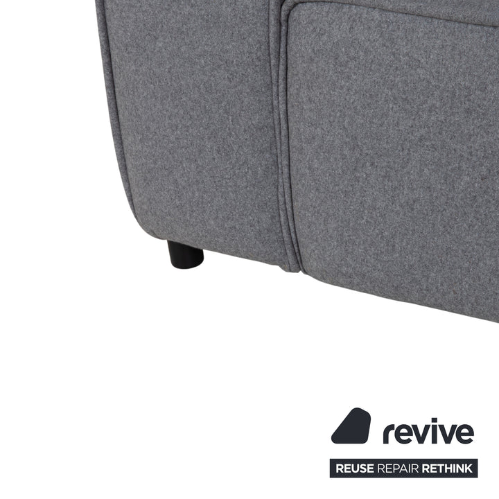 BoConcept Carmo Stoff Ecksofa Grau Sofa Couch