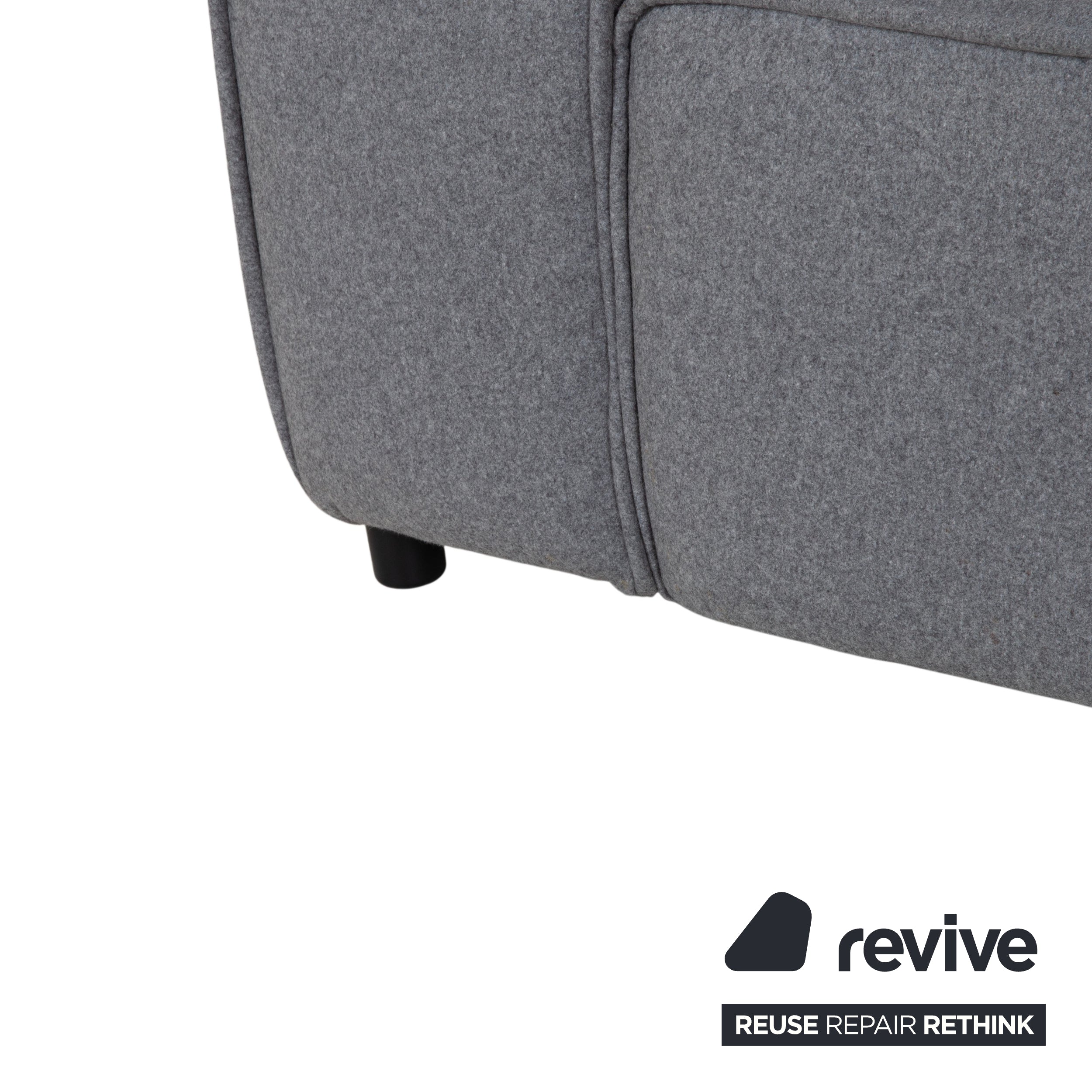 BoConcept Carmo Stoff Ecksofa Grau Sofa Couch