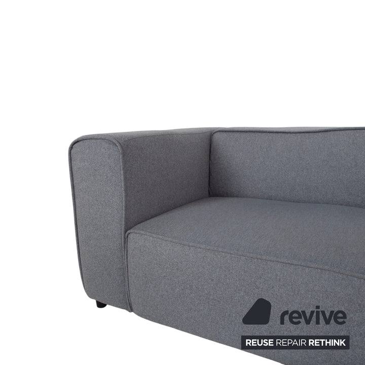 BoConcept Carmo Stoff Ecksofa Grau Sofa Couch
