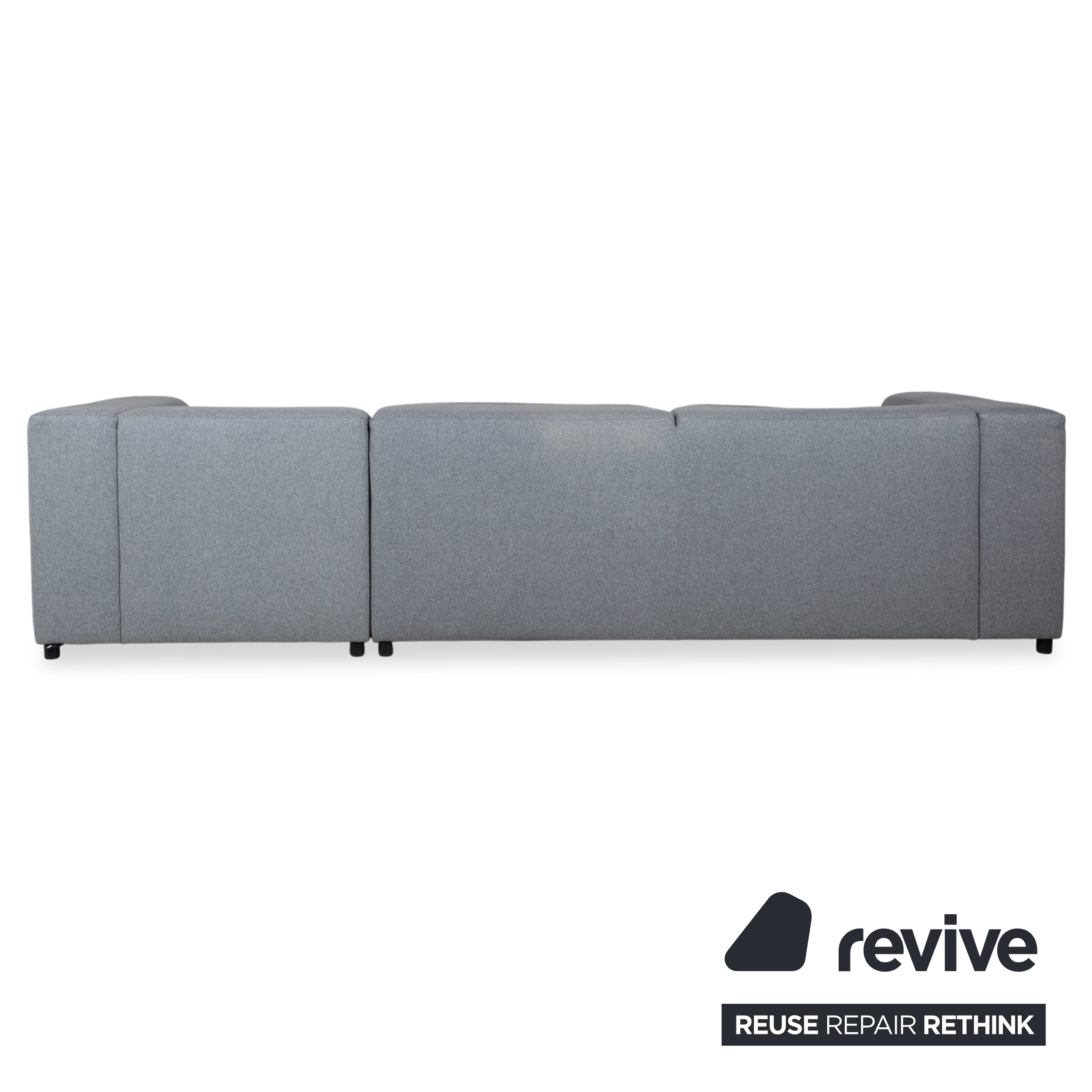 BoConcept Carmo Stoff Ecksofa Grau Sofa Couch