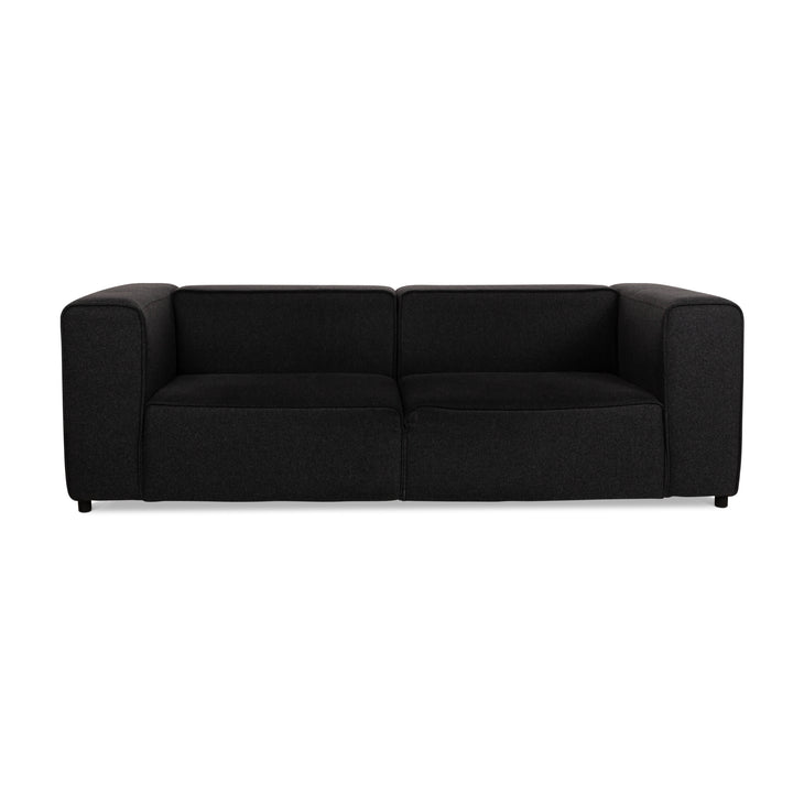 BoConcept Carmo Stoff Zweisitzer Grau Sofa Couch