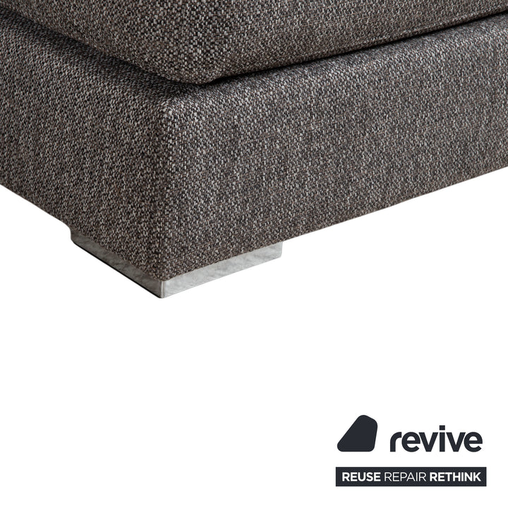 BoConcept Cenova Sofa Fabric Corner Sofa Ottoman Grey Sofa Couch