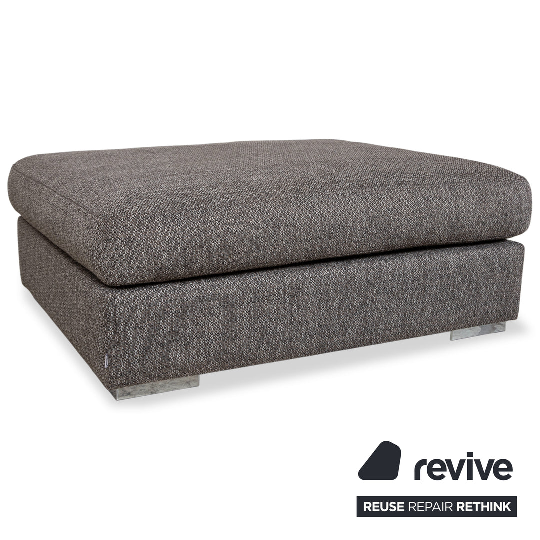 BoConcept Cenova Sofa Fabric Corner Sofa Ottoman Grey Sofa Couch
