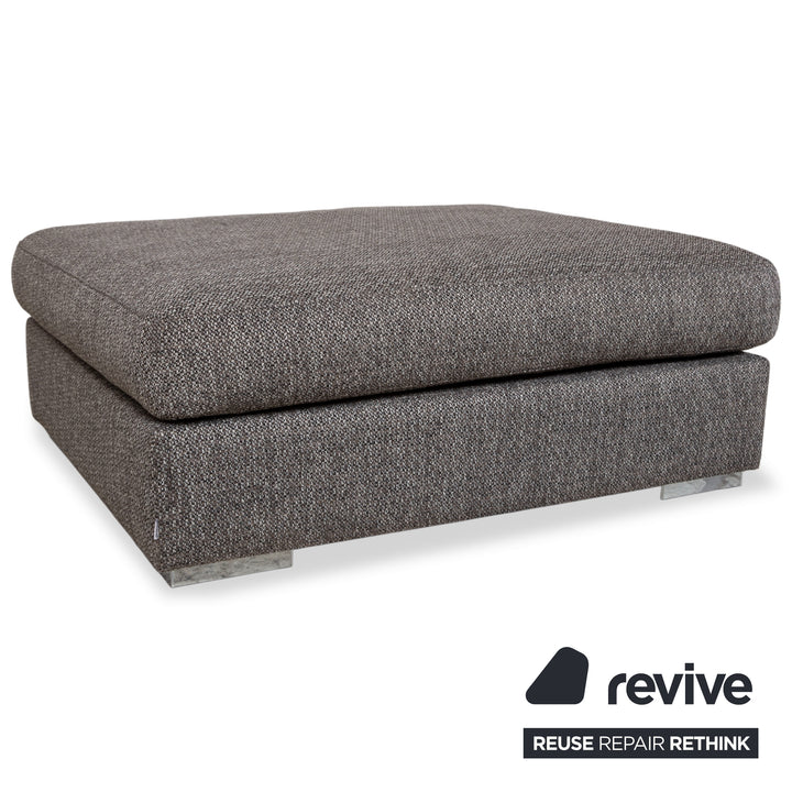 BoConcept Cenova Sofa Fabric Corner Sofa Ottoman Grey Sofa Couch