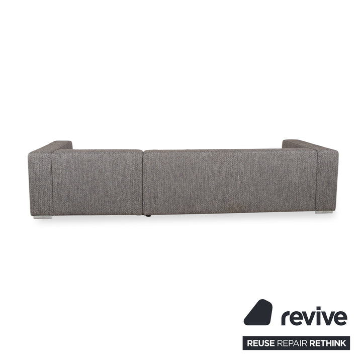 BoConcept Cenova Sofa Fabric Corner Sofa Ottoman Grey Sofa Couch