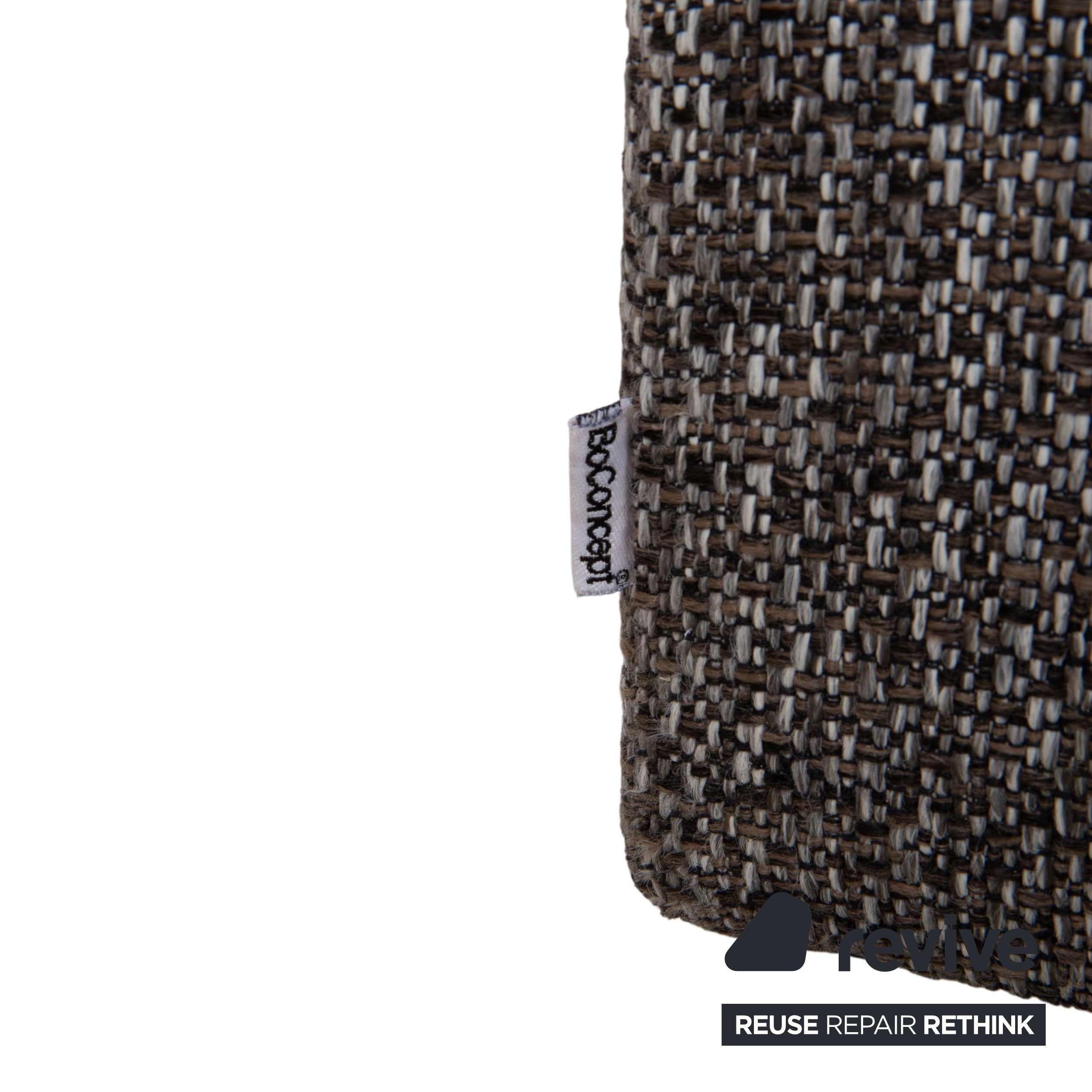 BoConcept Cenova Garnitur Stoff Ecksofa Hocker Grau Sofa Couch