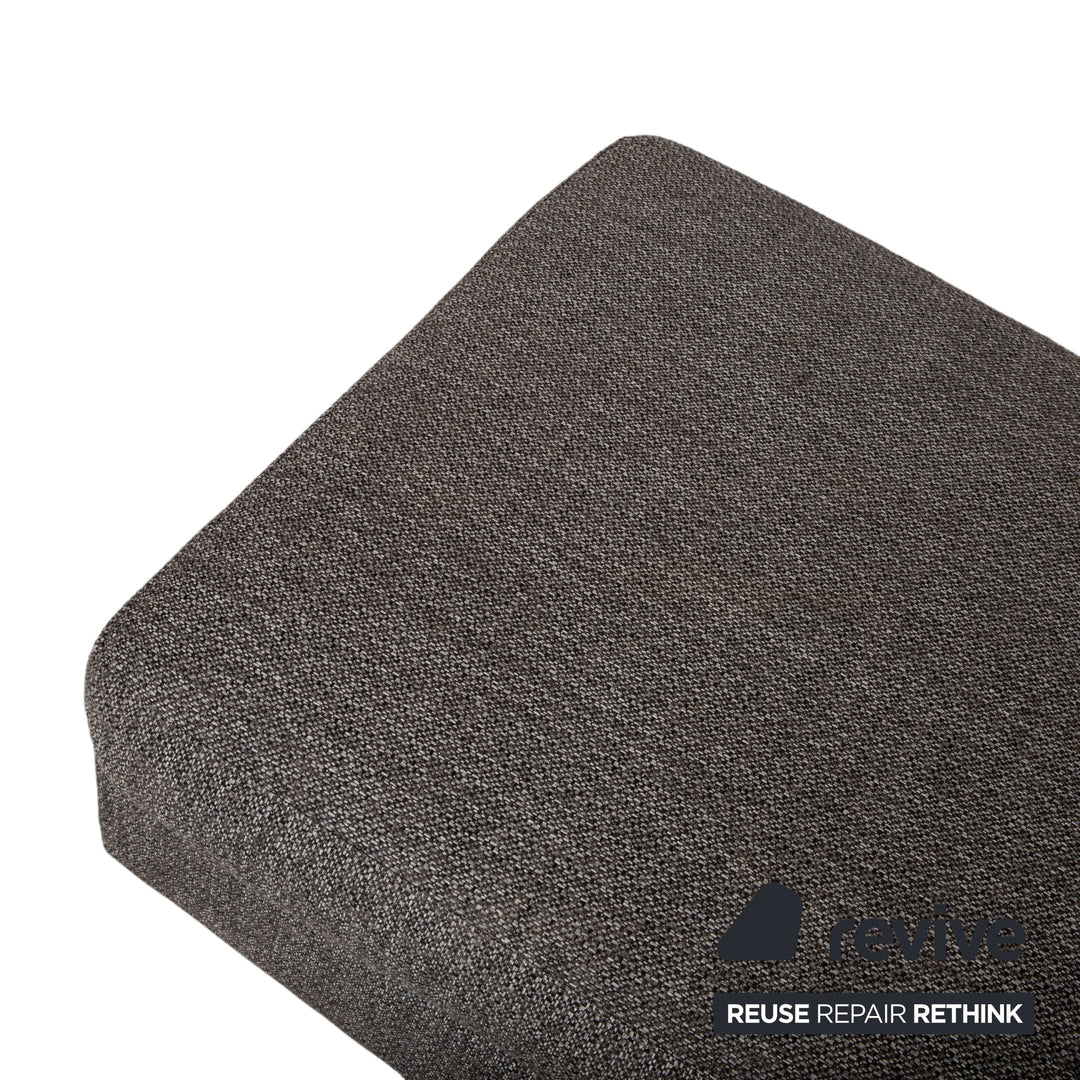 BoConcept Cenova Sofa Fabric Corner Sofa Ottoman Grey Sofa Couch