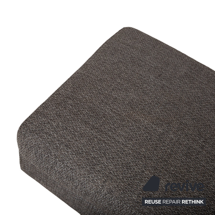 BoConcept Cenova Sofa Fabric Corner Sofa Ottoman Grey Sofa Couch
