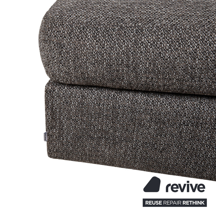 BoConcept Cenova Sofa Fabric Corner Sofa Ottoman Grey Sofa Couch