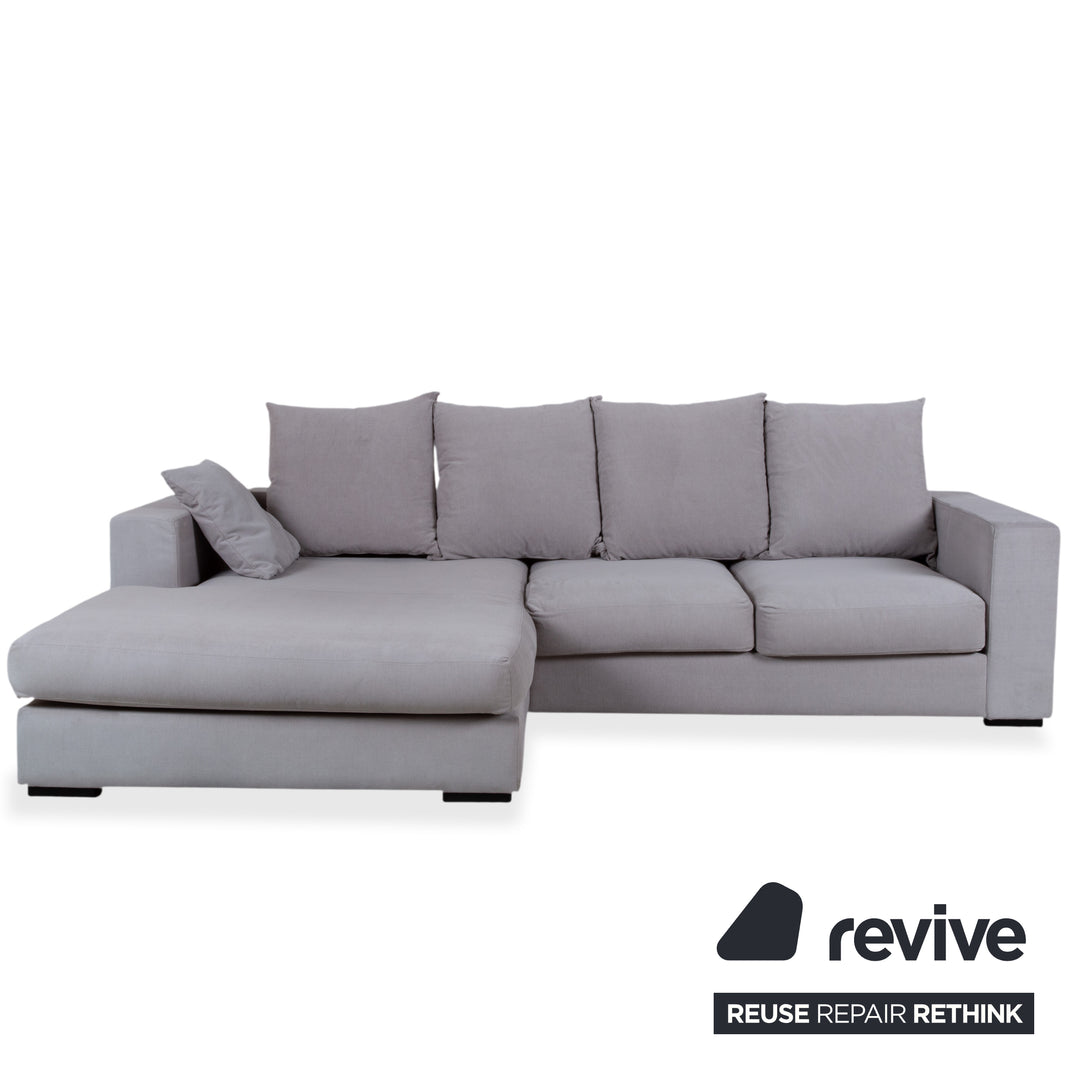 BoConcept Cenova Fabric Corner Sofa Grey Sofa Couch