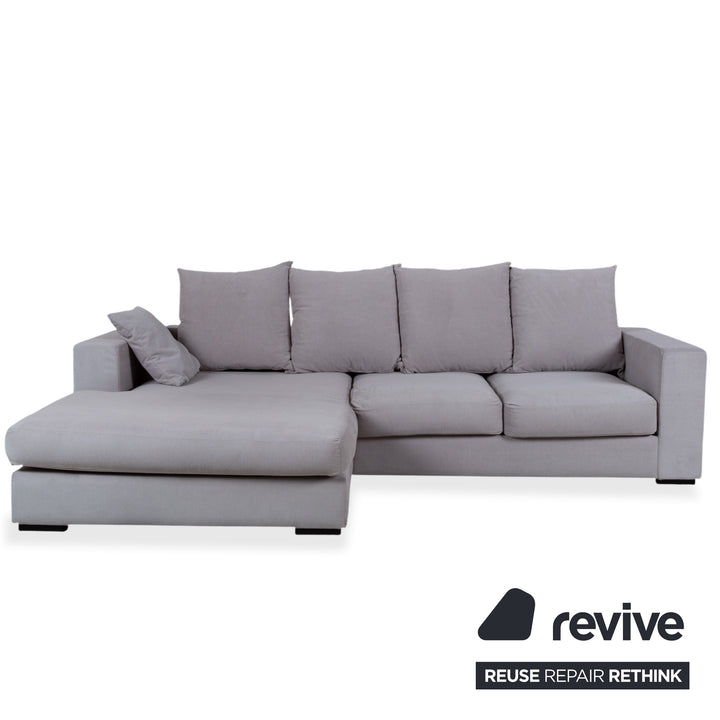 BoConcept Cenova Fabric Corner Sofa Grey Sofa Couch