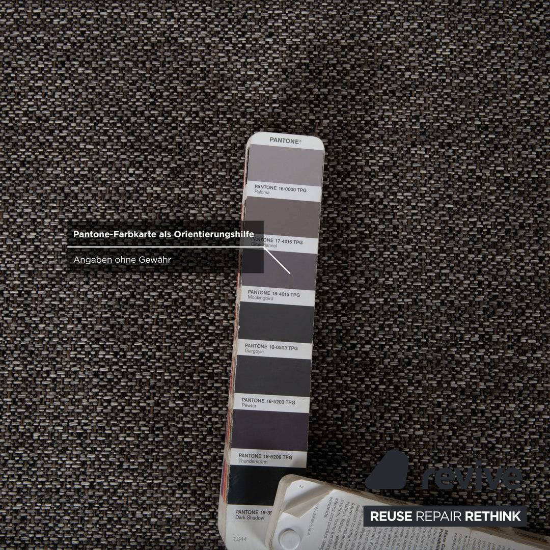 BoConcept Cenova Stoff Ecksofa Grau Sofa Couch
