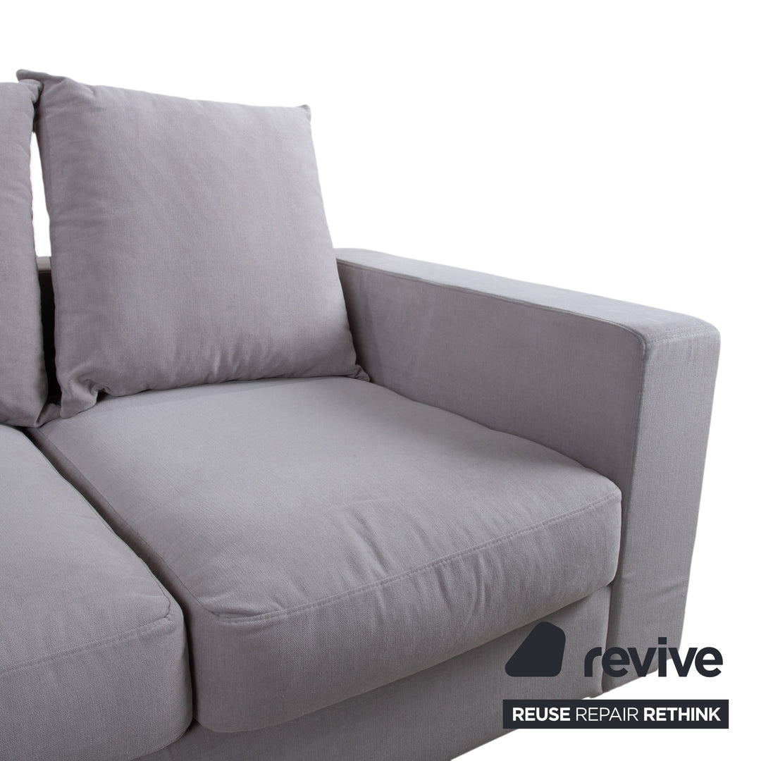 BoConcept Cenova Fabric Corner Sofa Grey Sofa Couch