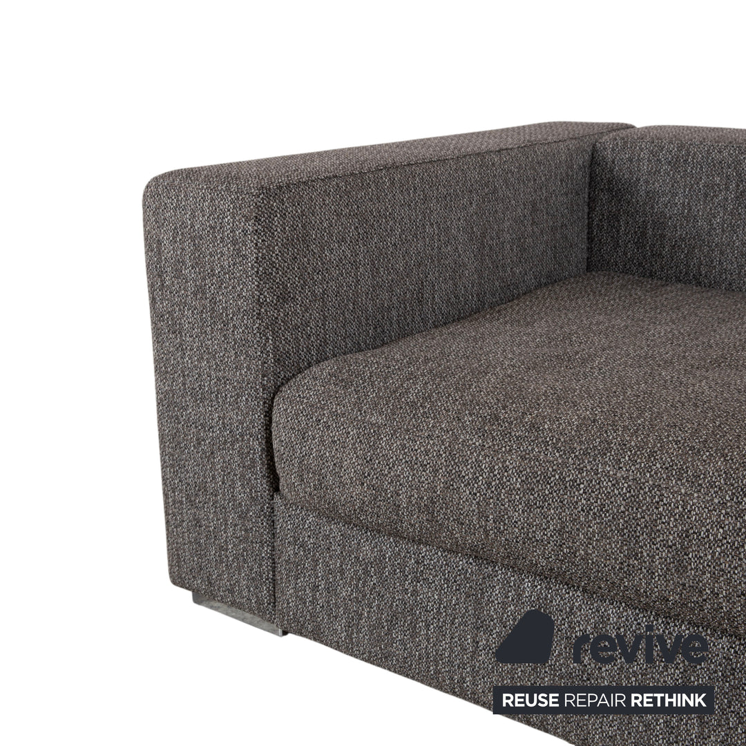 BoConcept Cenova Stoff Ecksofa Grau Sofa Couch