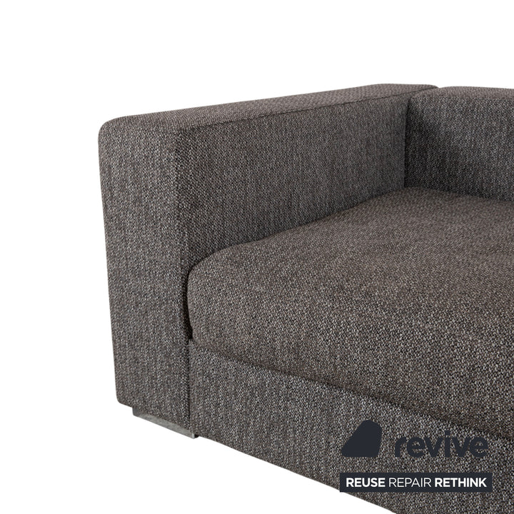 BoConcept Cenova Stoff Ecksofa Grau Sofa Couch