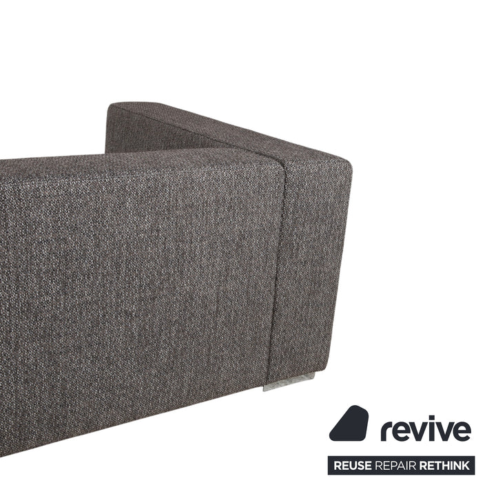 BoConcept Cenova Stoff Ecksofa Grau Sofa Couch