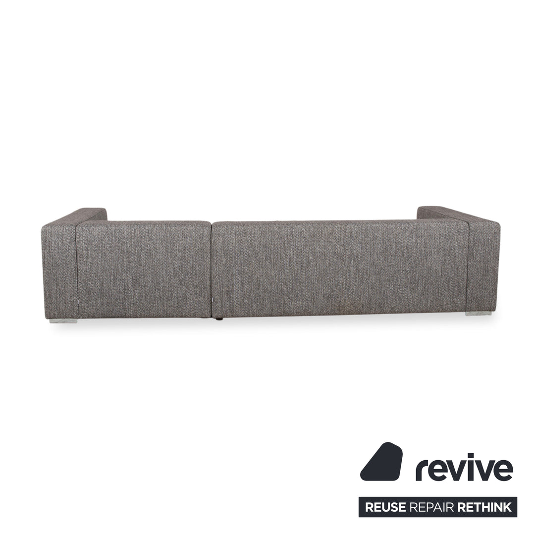 BoConcept Cenova Stoff Ecksofa Grau Sofa Couch