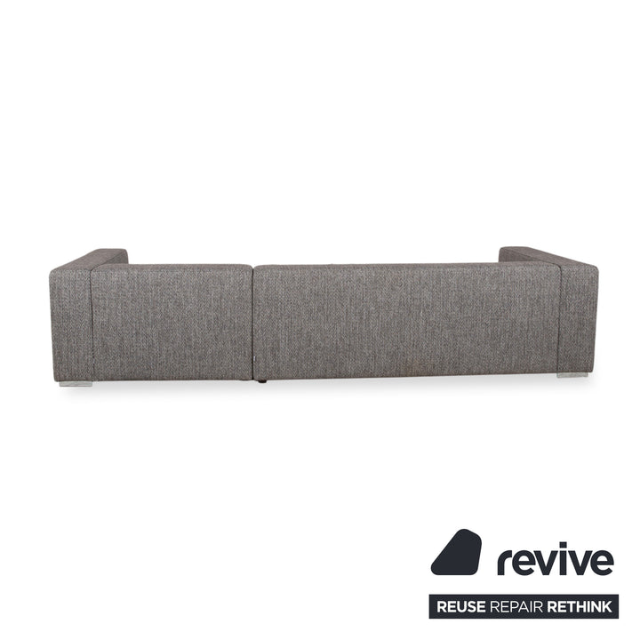 BoConcept Cenova Stoff Ecksofa Grau Sofa Couch