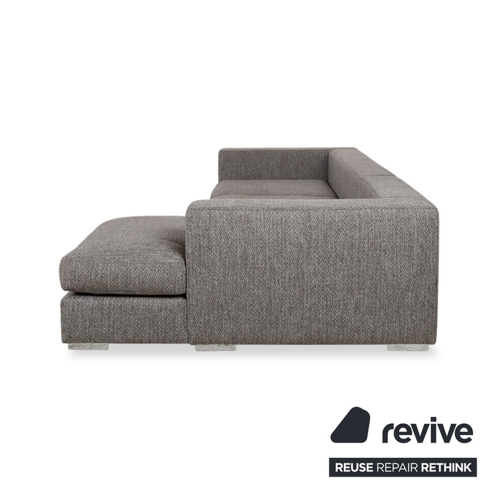 BoConcept Cenova Stoff Ecksofa Grau Sofa Couch