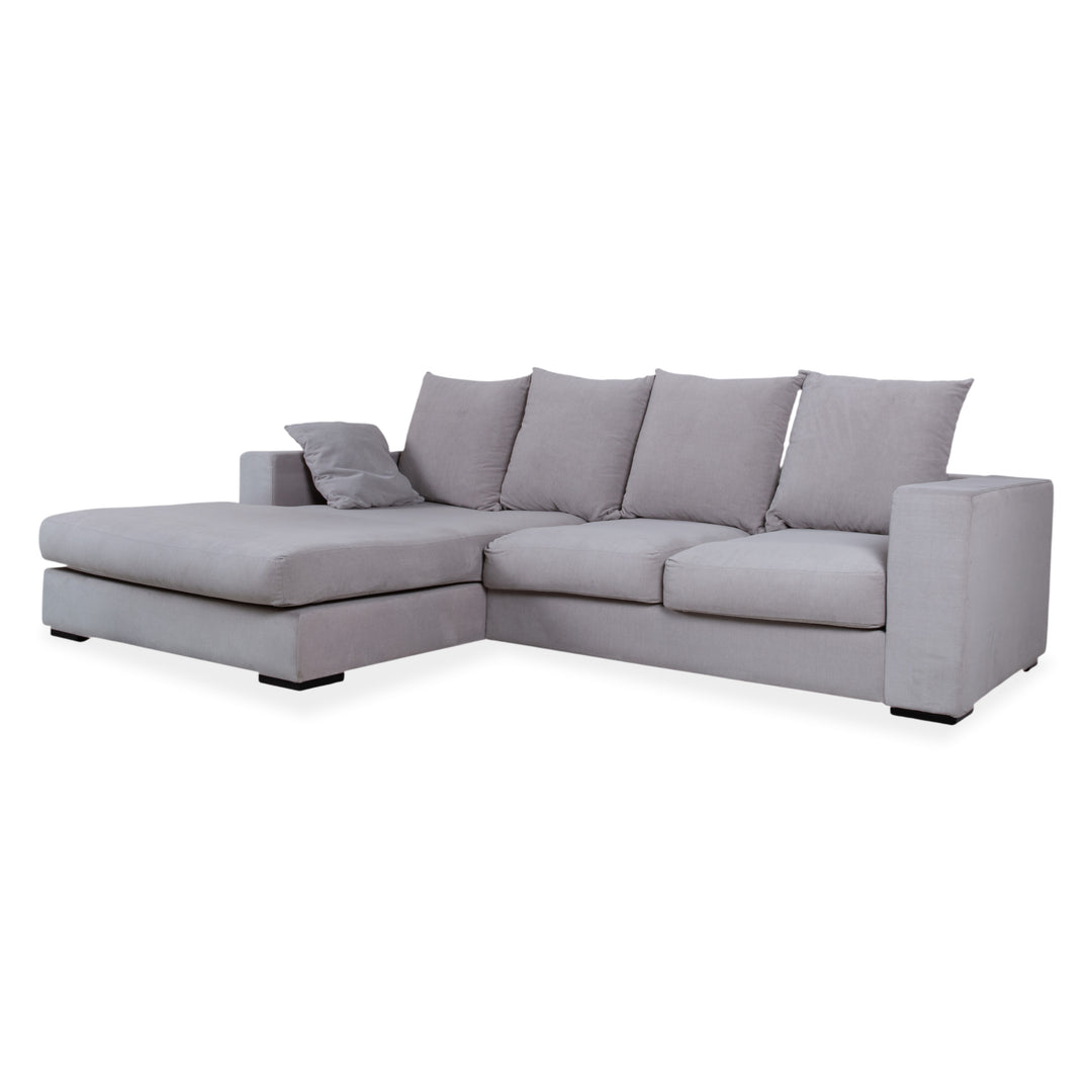 BoConcept Cenova Fabric Corner Sofa Grey Sofa Couch