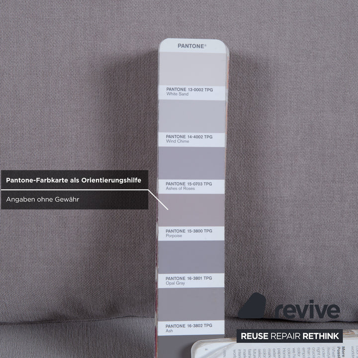 Canapé d'angle en tissu Cenova gris de BoConcept