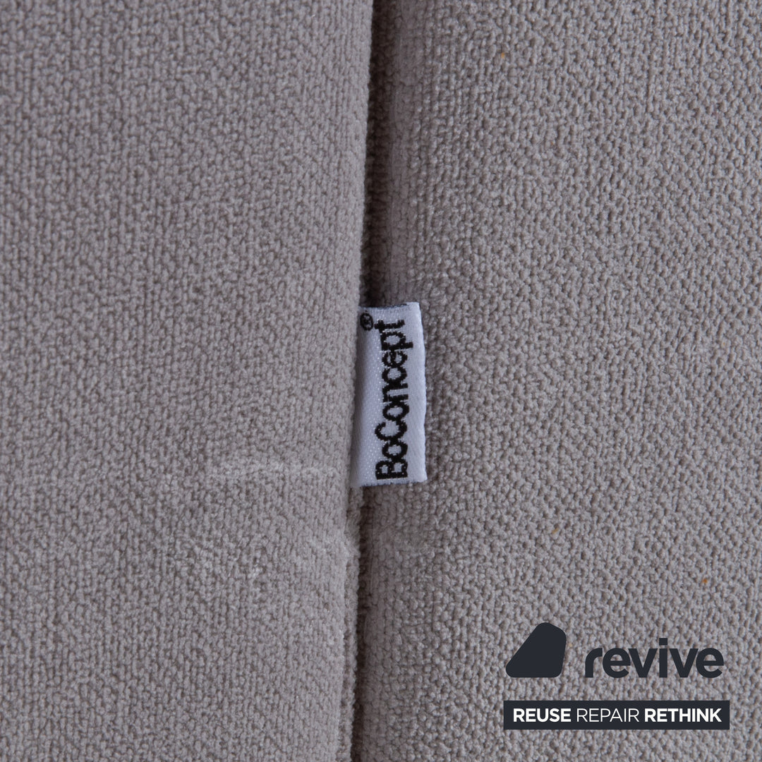 Canapé d'angle en tissu Cenova gris de BoConcept