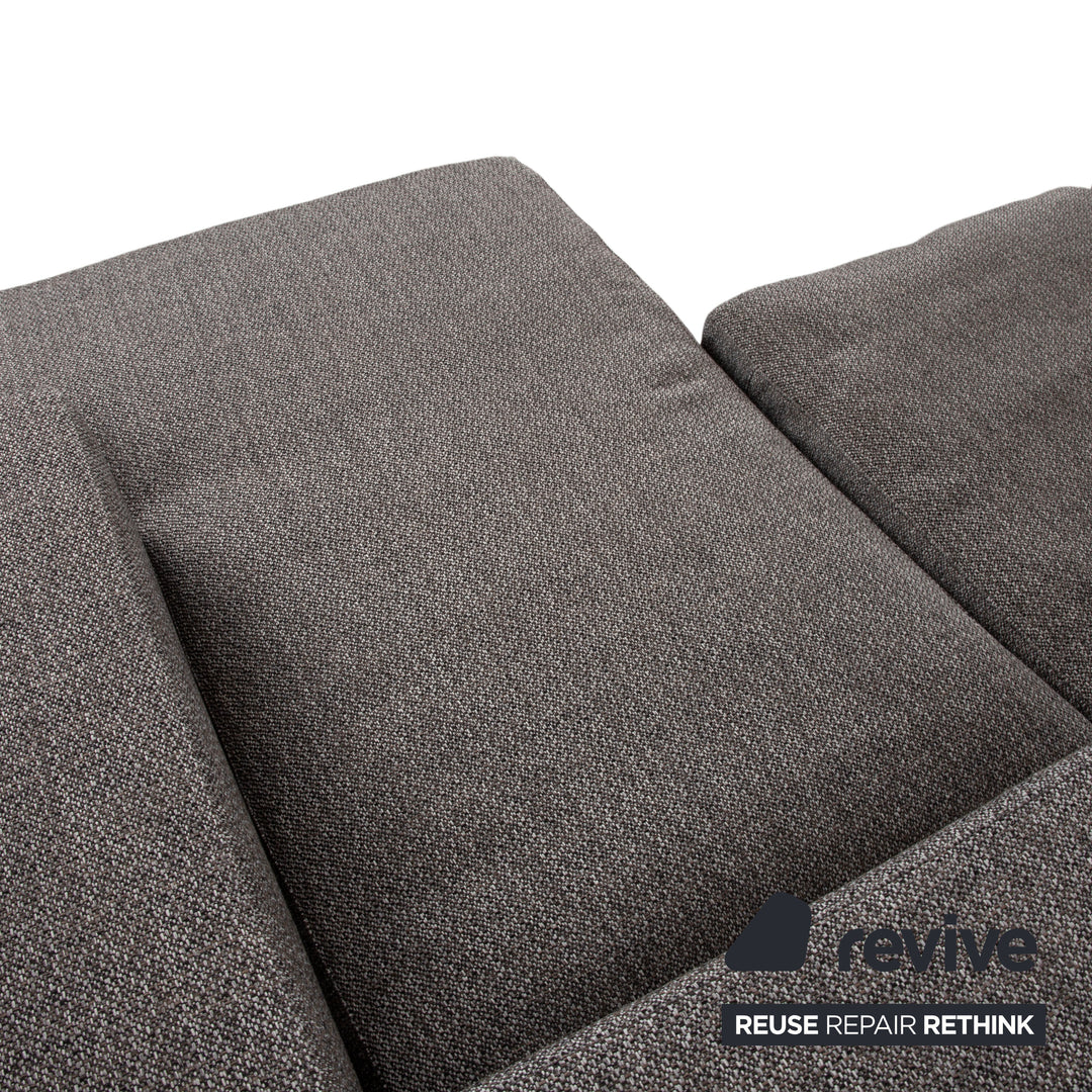 BoConcept Cenova Stoff Ecksofa Grau Sofa Couch