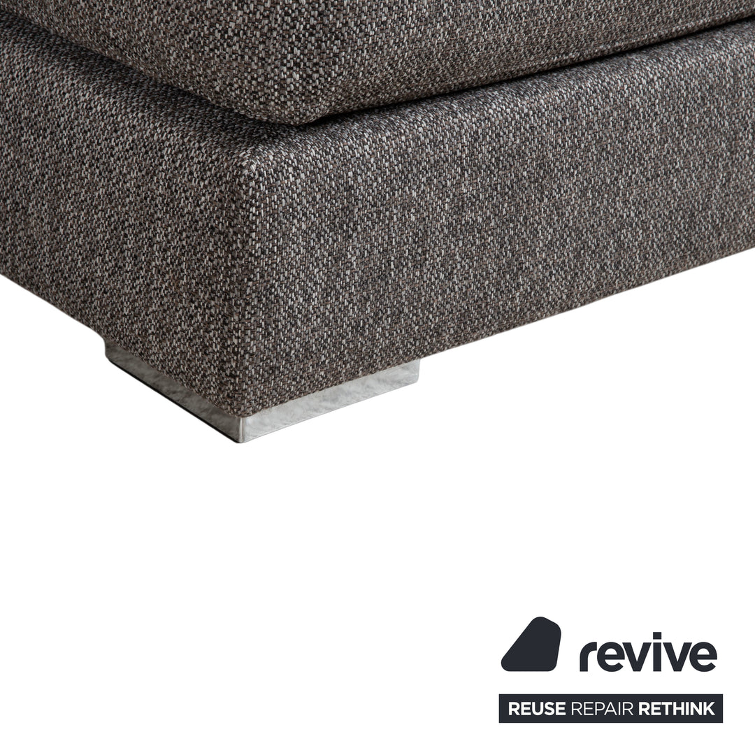 BoConcept Cenova Stoff Ecksofa Grau Sofa Couch