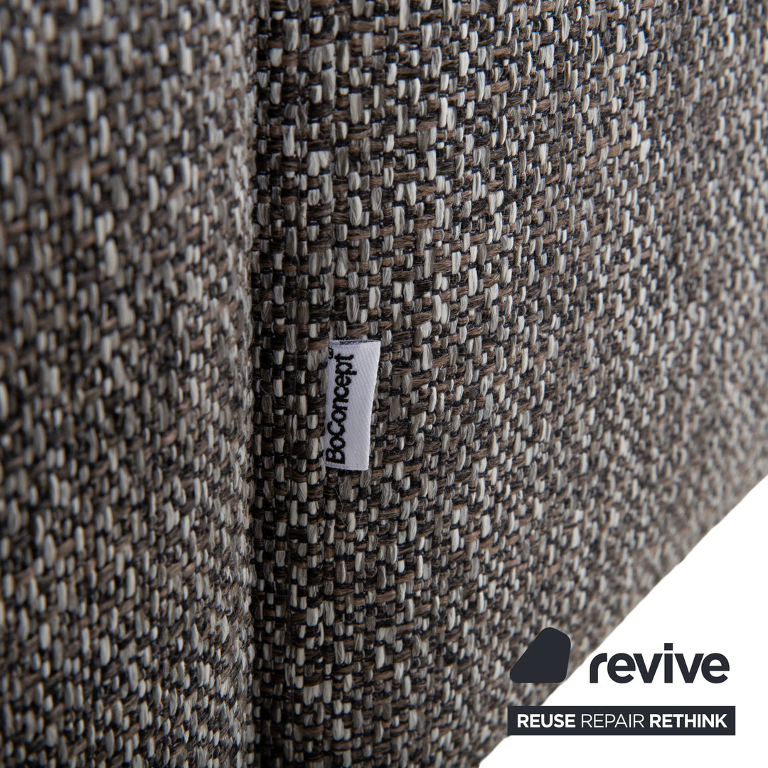 BoConcept Cenova Stoff Ecksofa Grau Sofa Couch