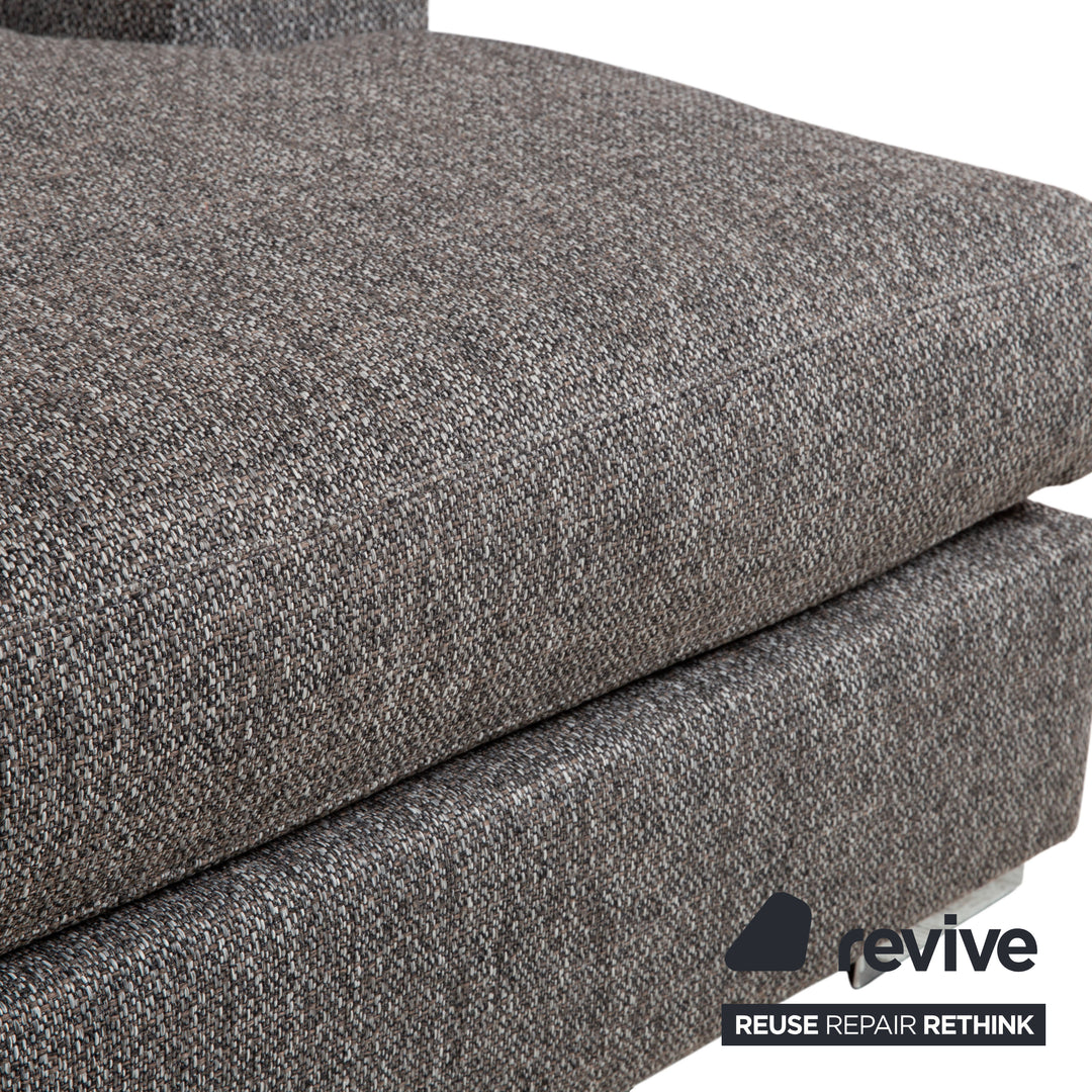 BoConcept Cenova Stoff Ecksofa Grau Sofa Couch