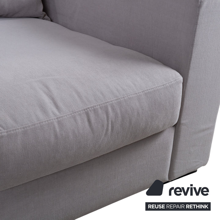 BoConcept Cenova Fabric Corner Sofa Grey Sofa Couch