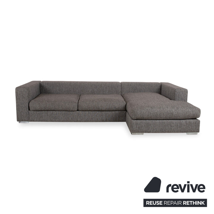 BoConcept Cenova Stoff Ecksofa Grau Sofa Couch