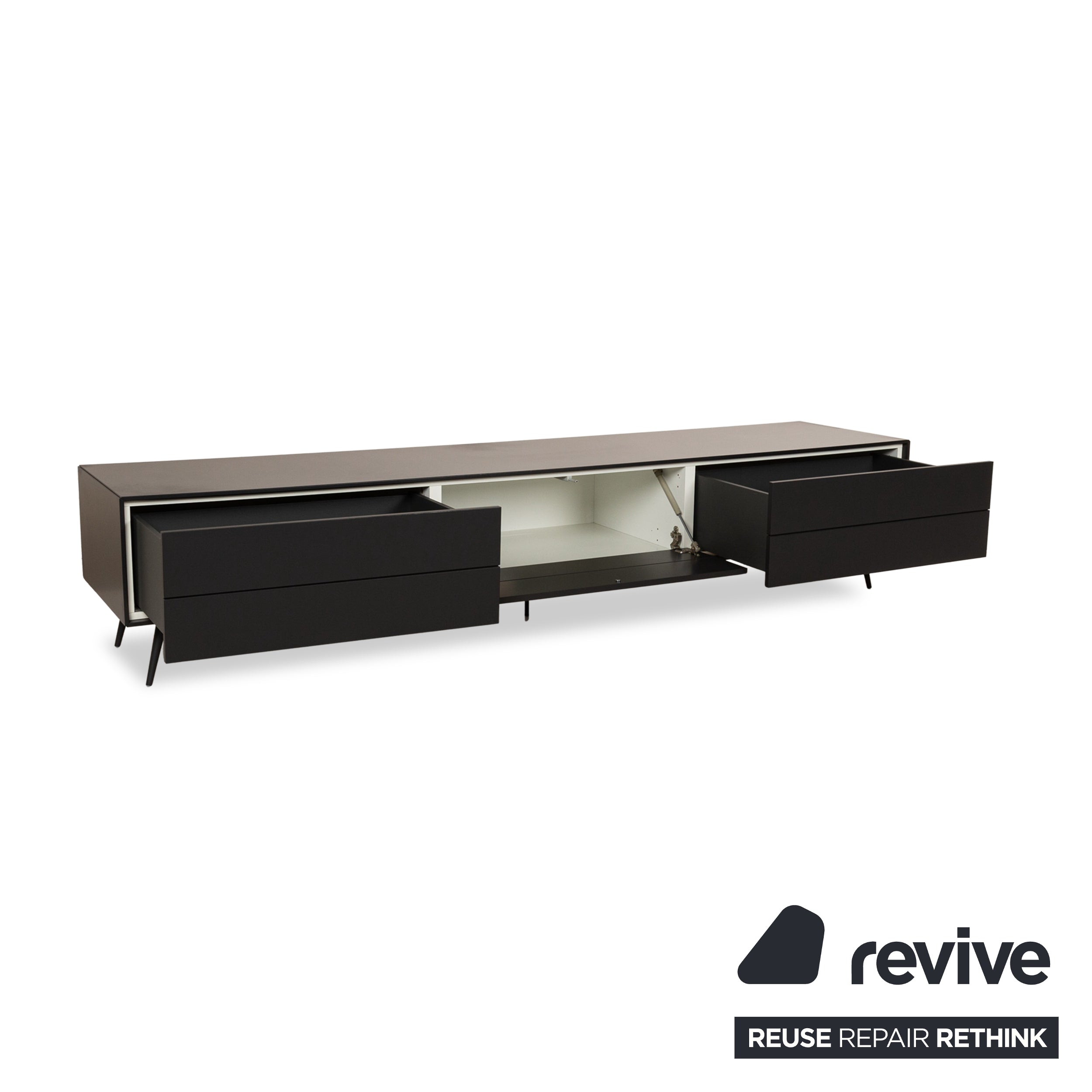 BoConcept Sideboard Fermo Grau Holz - 2. Hand - Revive.de BoConcept Sideboard Fermo Grau Holz - 2. Hand - Revive.de