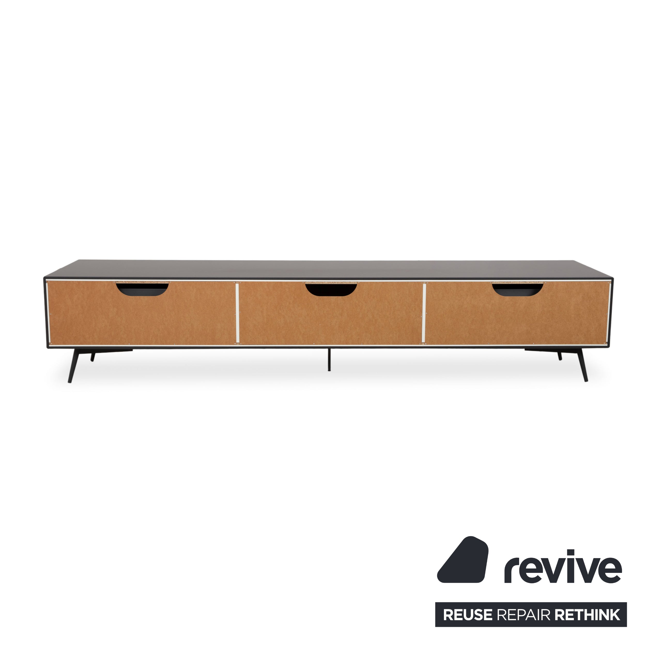 BoConcept Fermo Sideboard Wood Dark Gray Anthracite