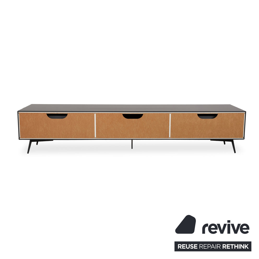 BoConcept Fermo Buffet bois gris foncé anthracite