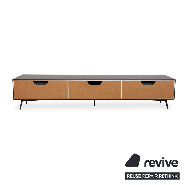BoConcept Fermo Buffet bois gris foncé anthracite