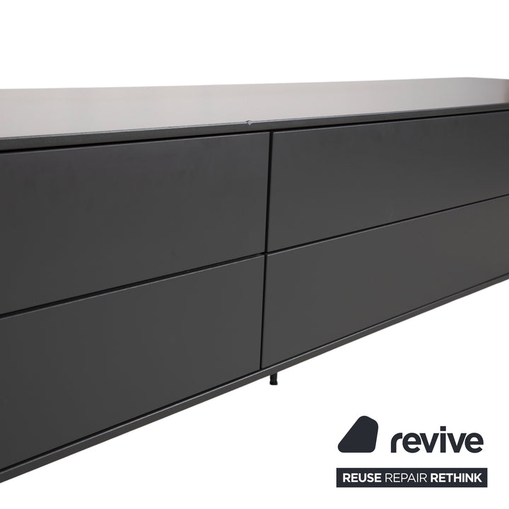 BoConcept Fermo Buffet bois gris foncé anthracite