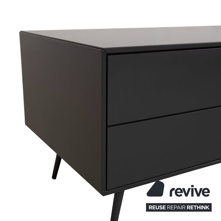 BoConcept Fermo Buffet bois gris foncé anthracite
