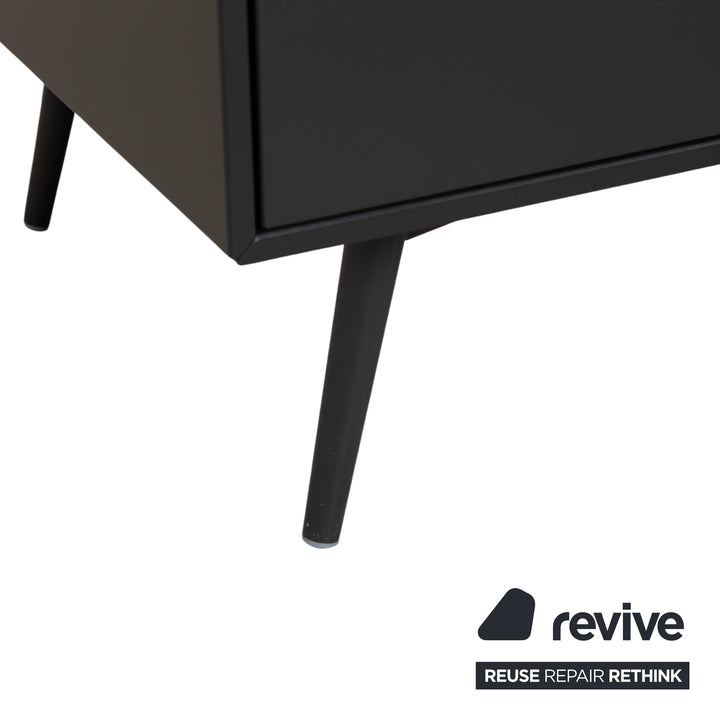 BoConcept Fermo Buffet bois gris foncé anthracite
