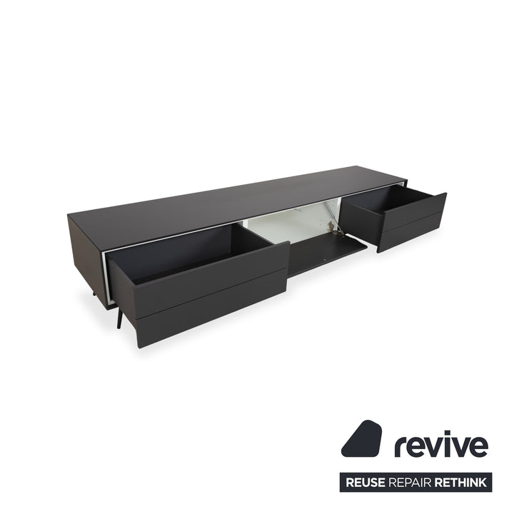 BoConcept Fermo Buffet bois gris foncé anthracite