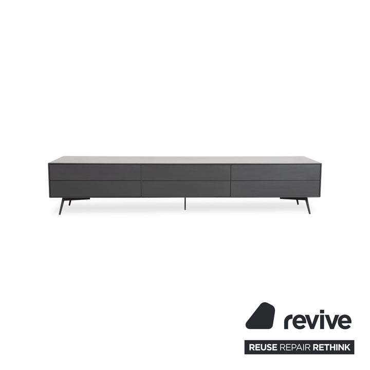 BoConcept Fermo Buffet bois gris foncé anthracite