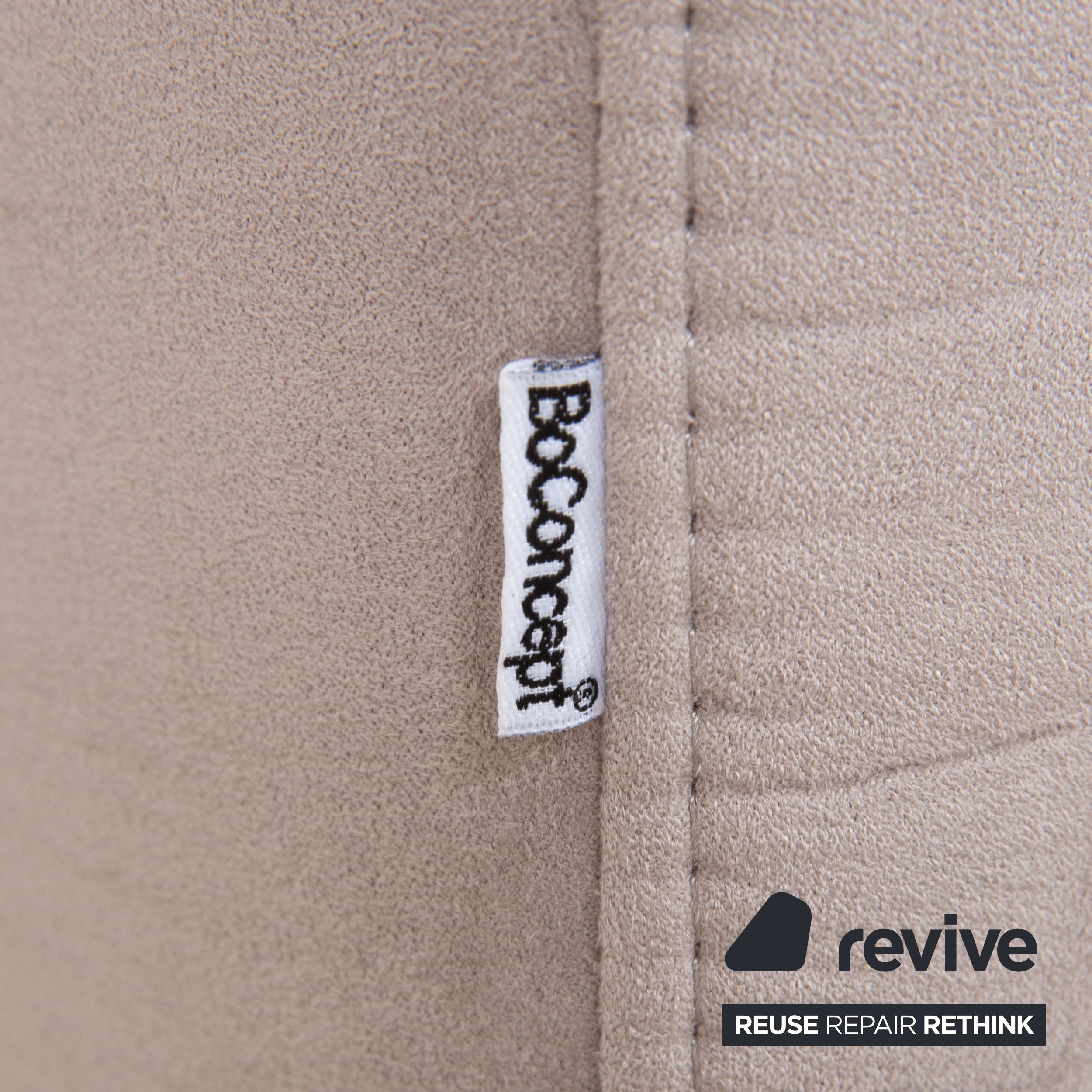BoConcept Fly 2x Fabric Armchair Cream Beige Sofa Couch