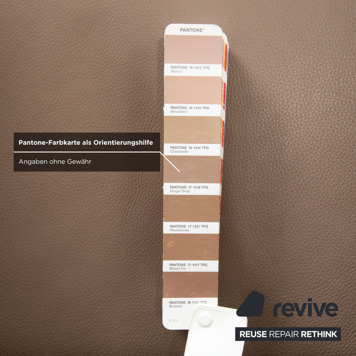 BoConcept Fly Leder Sessel Braun Taupe