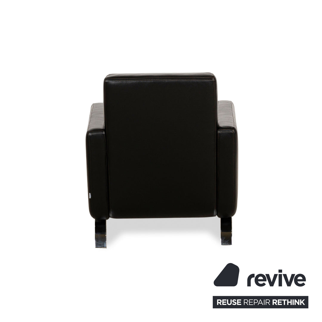 BoConcept Fly Leather Armchair Black