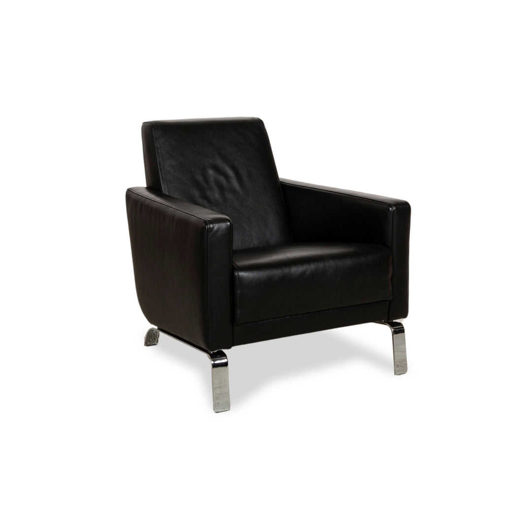 BoConcept Fly Leder Sessel Schwarz