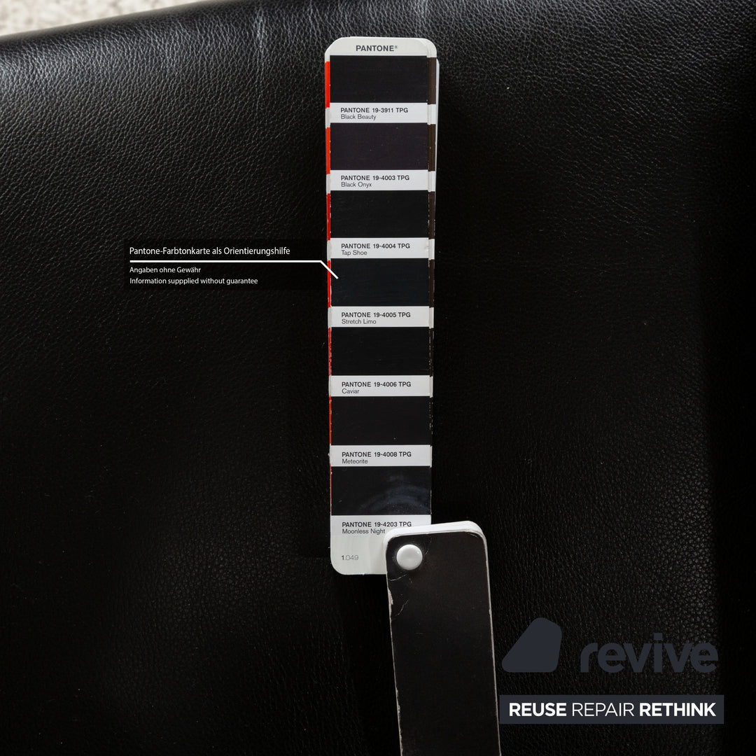 BoConcept Fly Leather Armchair Black