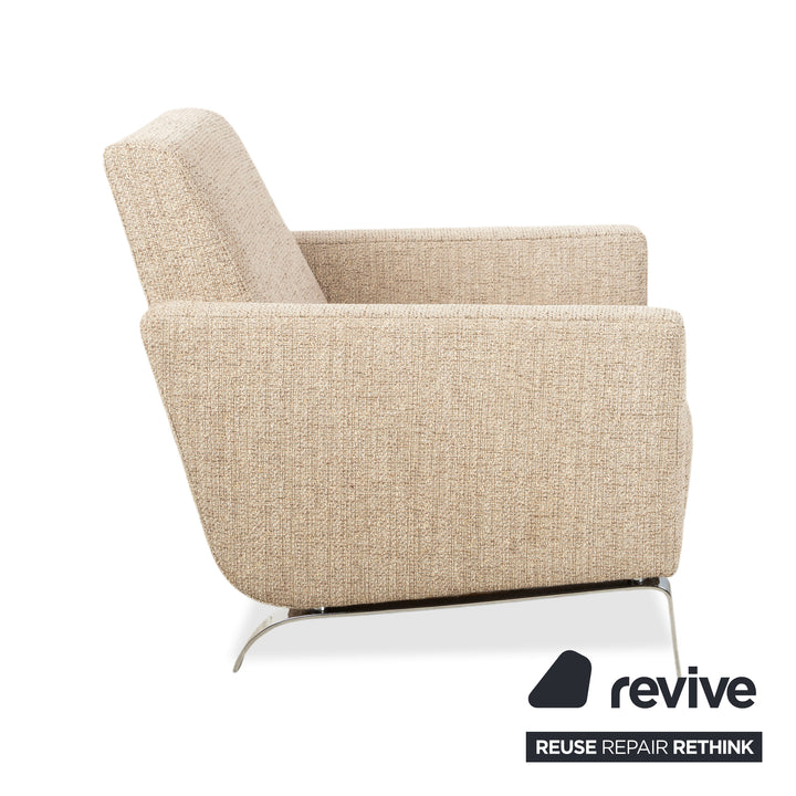 BoConcept Fly Stoff Sessel Creme Beige Grau